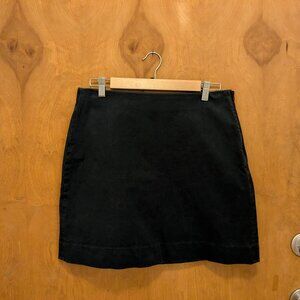 Everlane Mini Skirt Navy Blue